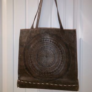 🧡 Labrado leather tote